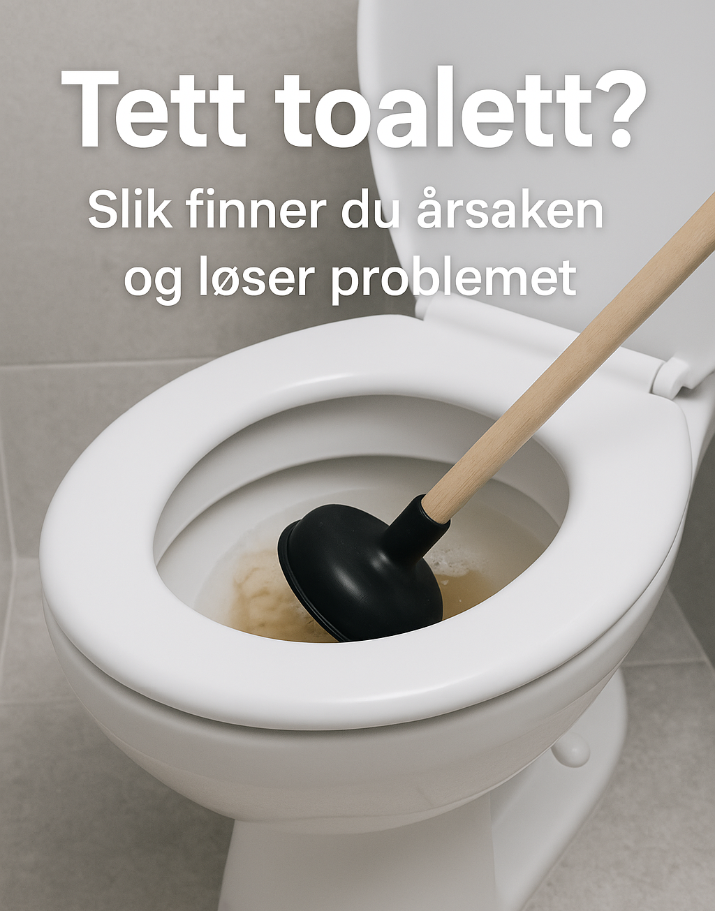 Tett toalett? Slik finner du årsaken og løser problemet selv