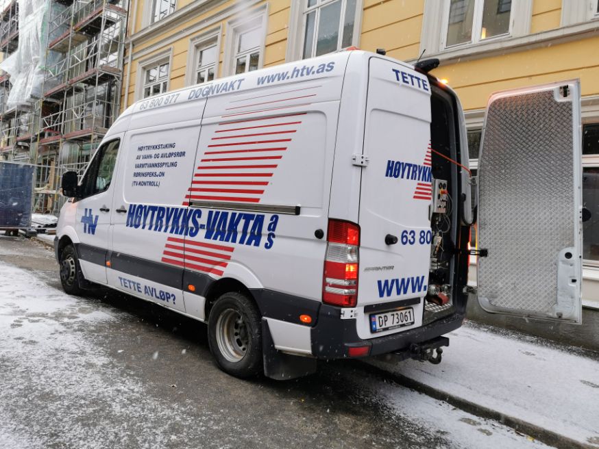 Spylebil/rørspyling m/operatør 